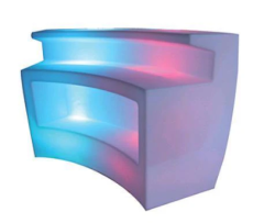 Curved Poly Bar - LED