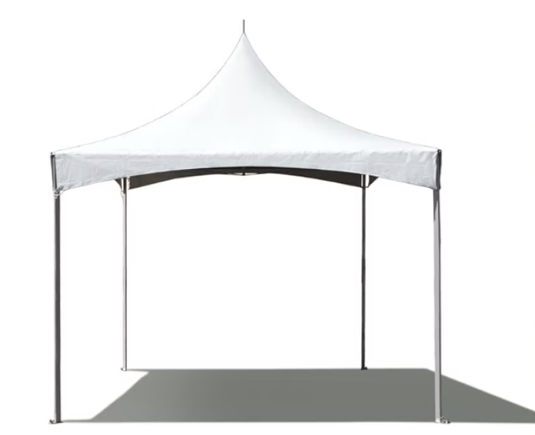 10'x10' Premium High Peak Frame Tent - White