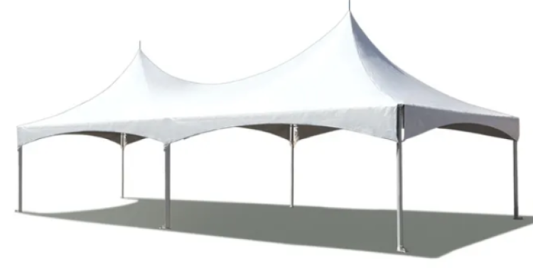 20' x 30' Premium High Peak Frame Tent - White